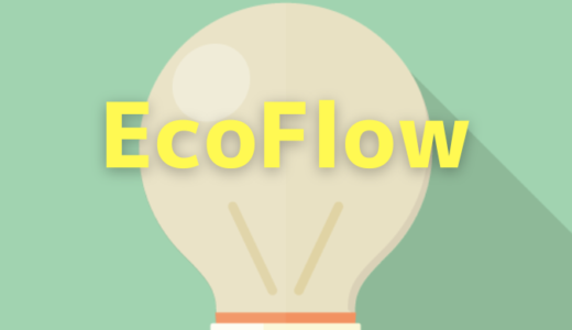 業界最速の充電速度 EcoFlow（エコフロー）ポータブル電源